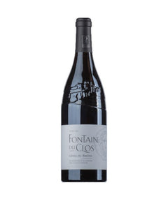 UNE CAISSE DE 6 - LA FONTAINE DU CLOS - CÔTES DU RHÔNE - LE VIN DU MOIS