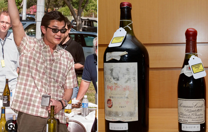 Rudy Kurniawan, l'homme qui changeait des vins Californiens en Romanée-Conti
