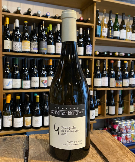 LES MARNES BLANCHES - SAVAGNIN EN QUATRE VIS - COTES DU JURA - 2023
